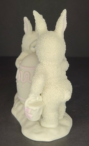 Dept. 56 Springtime Stories of the Snowbunnies "PINTARÉ LA PARTE SUPERIOR..." #2603-4 - Imagen 6 de 7