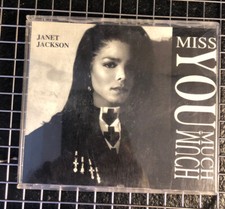 JANET JACKSON Miss You Much USA 4 Trk CD Single USED VG+ RHYTHM NATION
