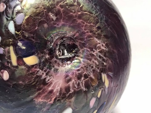 Signed Robert Held Art Glass Vase - Picture 7 of 7