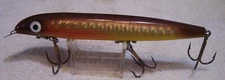 022725 VINTAGE CISCO KID MUSKY LURE 6.25" TOUGH COLOR