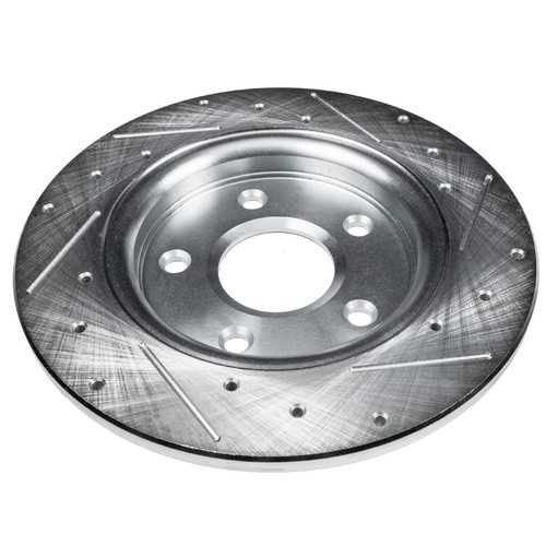 Pair Rear Drilled Disc Brake Rotors for 2013 - 2022 Mazda CX-30 CX-5 MX-30 EV - Picture 7 of 7