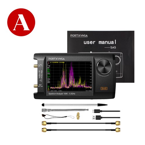 New SA5 100K-5.3GHz Handheld Spectrum Analyzer Signal Generator With 4" IPS LCD - Picture 17 of 23