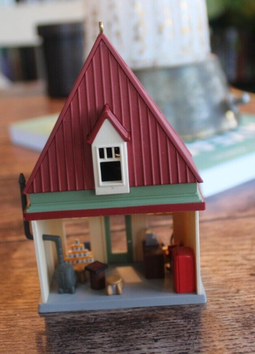 Punze - Tankstelle 2001 - Nostalgische Häuser und Geschäfte - Weihnachtsschmuck - Bild 4 von 5