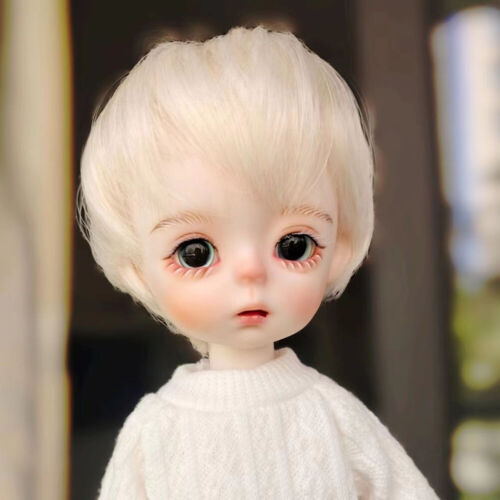 1/6 BJD Doll Ball Jointed Dolls + White Short Hair + Full Set Clothes Assembled - Picture 2 of 3