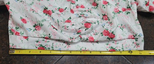 LuLus Cute Factor White Floral Print Puff Sleeve Crop Top- Size S- NWOT - Picture 7 of 8