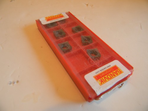 SANDVIK SCGX 09 T3 08-AL, GRADE H10 SQUARE TURNING INSERTS (BOX OF 7) - *NIB* - Picture 5 of 5