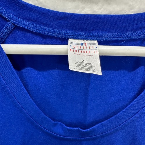 Womens Chicago Cubs Tank Top Blue Official Merchandise Size XL - Picture 3 of 5