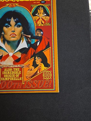 1981 Vampirella #100 - Magazine Warren Horror Clasic mz2 - Picture 7 of 10