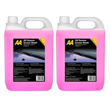 Summer Screenwash AA 2 x 5 L with Pink Berry Fragrance - Low Smear formula 1.60 per litre