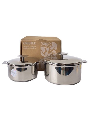 Other brand pot CRISTEL starter 1620 5-piece set White Used