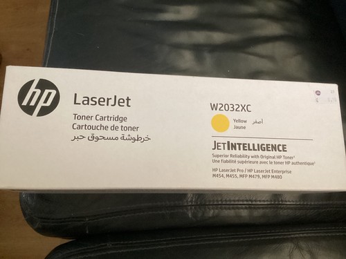 NOWY Oryginalny żółty toner HP W2032XC LaserJet