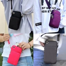 New Cross Body Mobile Phone Pouch Shoulder Bag Coin Wallet Purse Handbag