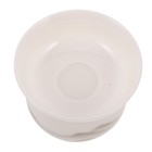  Tee-Ei aus Keramik: Porzellan-Blattfilter, Sieb, Steiler mit Ständer –