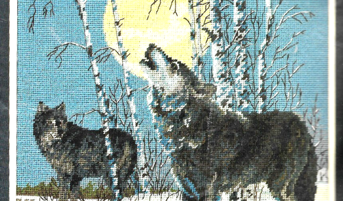 Dimensions Needlepoint Kit, SONG OF THE WILD, Re-Sealed, #2420, 1994 - Picture 3 of 5