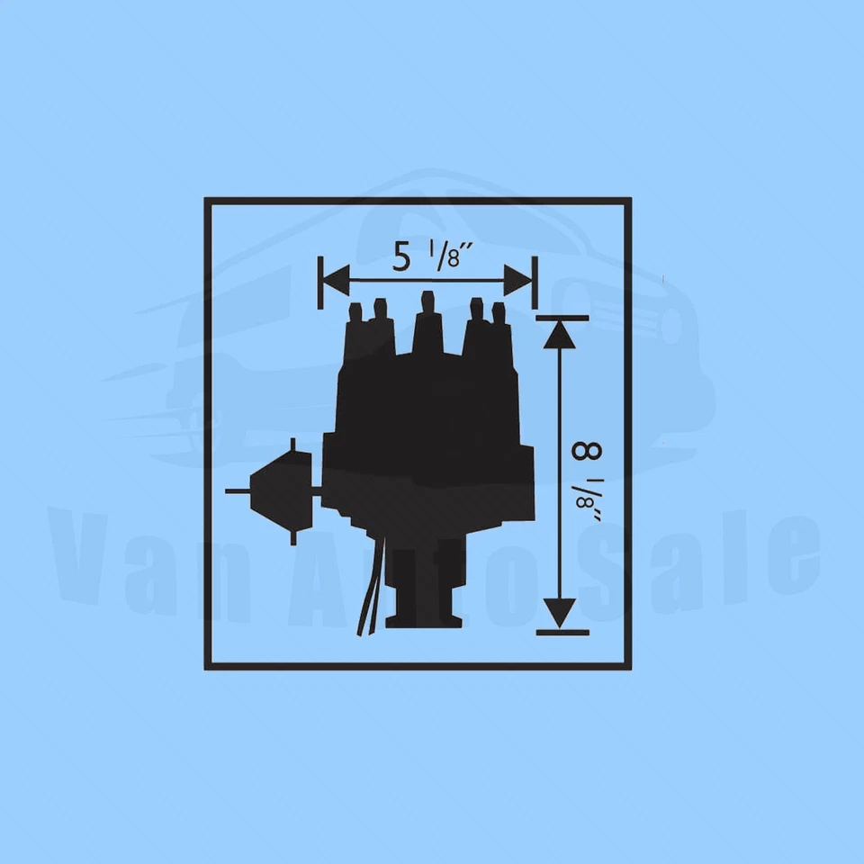 Distribuidor MSD para Chevrolet G10 Van 64-1974 Foto 3 de 3