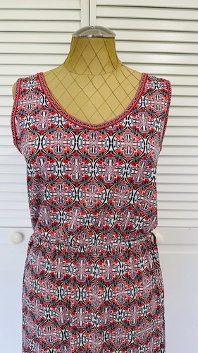 Max studio Printed Sleeveless Maxi Dress, Size XS - Picture 8 of 10