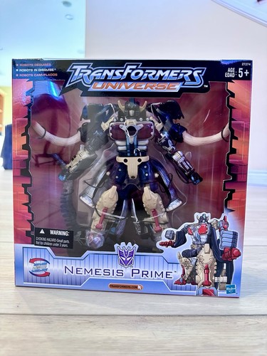 2004 Hasbro Transformers Universe Decepticon Nemesis Prime Ultra Class Sealed - Picture 1 of 10
