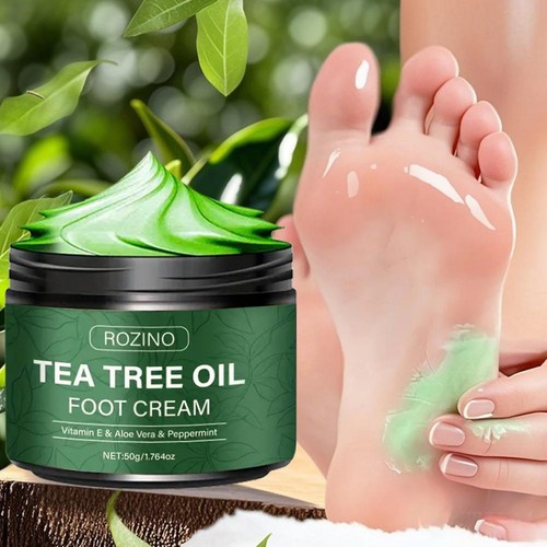 50g New York Biology Tea Tree Oil Foot Cream for Dry Cracked Feet%2C Athletes , - Picture 7 of 18