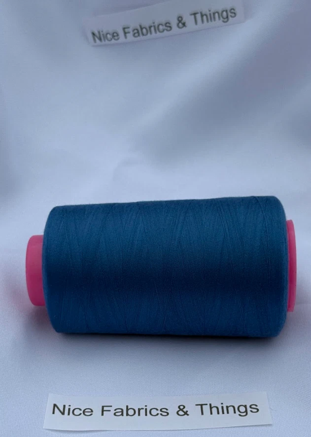 50 Spools - Blue AX471 Multi Purpose Sewing Thread - Image 2 of 3