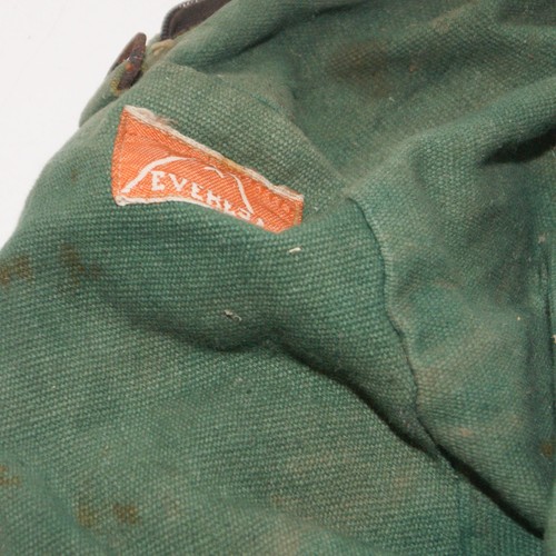 Borsa porta attrezzi falegnami Everest in tela verde vintage - Foto 6 di 8