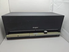 DiscGear Selector 100 CD DVD Storage Disc Organizer Black The Gray Is Discolored