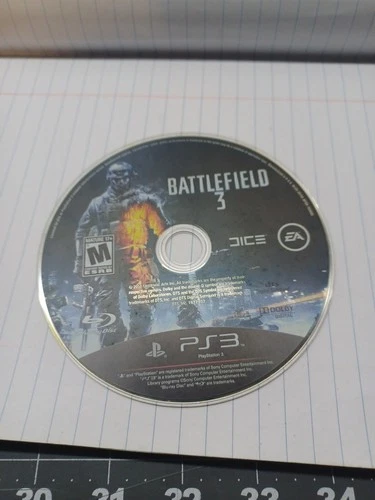 Battlefield 3 (PlayStation 3, PS3) Disc Only Tested Good Cond