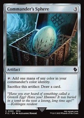 Commander's Sphere Commander: Final Fantasy MTG Magic the Gathering