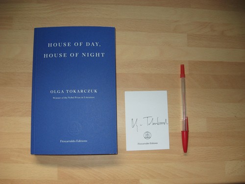 Olga Tokarczuk House of Day House of Night Signed BP 1st Nobel Prize Lit. winner - Picture 2 of 6