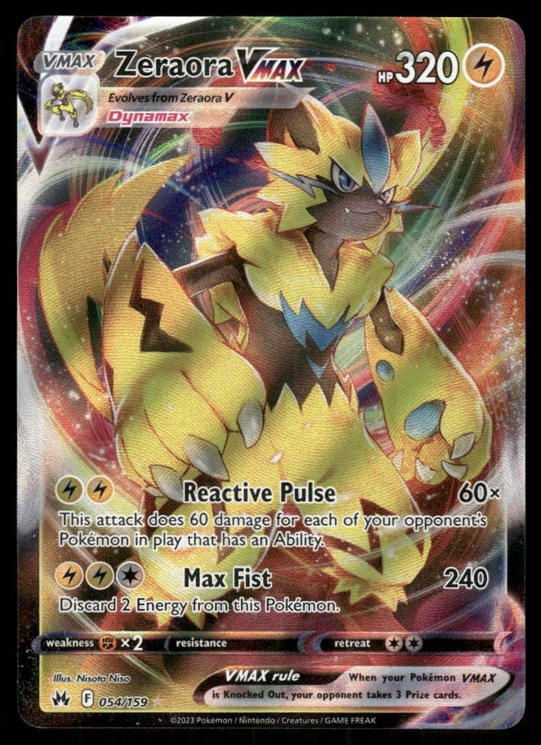 Zeraora VMAX Pokémon TCG Cards for sale | eBay