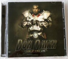 DON OMAR / KING OF KINGS LIVE CD 2007 MACHETE UNIVERSAL RAP HIP HOP REGGAETON.
