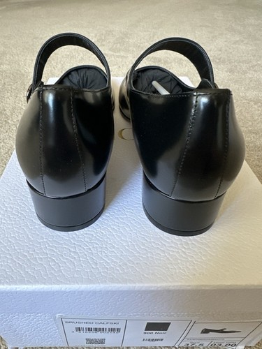 Leather Shoes Mary Jane Christian Dior 37.5 EU 7.5 US - Picture 4 of 6