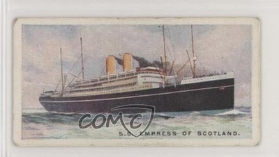 1924 ITC of Canada Merchant Ships the World Tobacco SS Empress Scotland #8 0t5