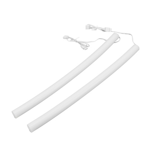 2x ARGB Tube Sleeve For Water Cooling Tube Silicone Programmable 360° Panoram FY - Afbeelding 7 van 24