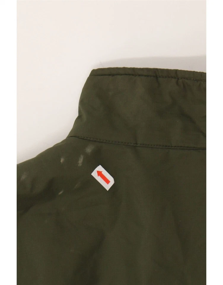 BEN SHERMAN Mens Padded Jacket UK 40 Large Khaki Polyester NQ01 - Image 4 of 4