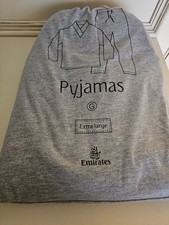 NEW Emirates first class Pyjamas Lounge Wear unisex grey size xl