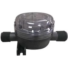 Flojet 01740004G Strainer, In Line, 1/2", Black