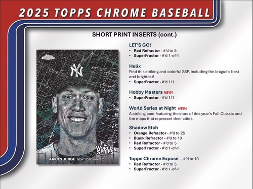 Tampa Bay Rays 2025 Topps Chrome Baseball Blaster 1/2 Case 20Box Break #1 - Imagen 7 de 12