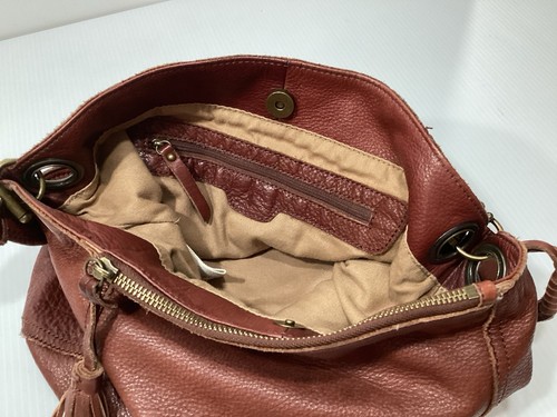 Lucky Brand Hobo Leder Handtasche mit geflochtenem Riemen & Umhängegurt SCHÖN!!!! - Bild 8 von 14