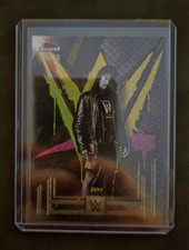 2025 Topps Finest WWE Uncommon Black Refractor Syxx /20