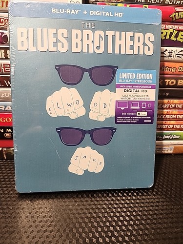 The Blues Brothers Collector Steelbook (Blu-ray) NEW (Sealed) - Box Shipping - Picture 24 of 24