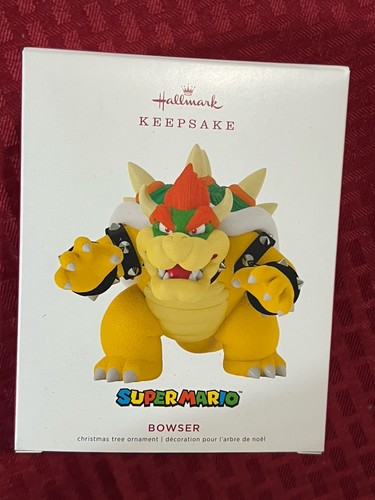 HALLMARK 2019 BOWSER SUPER MARIO NINTENDO ORNAMENT - Picture 1 of 3