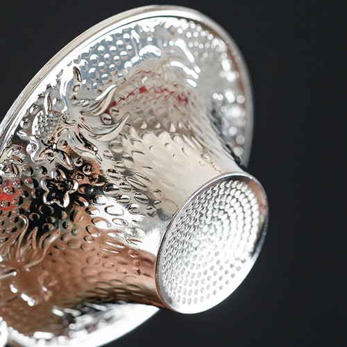 Mental Mesh Tea Strainer Stainless Steel Filter Sieve Teaware Lace Tea Infuser u - Afbeelding 6 van 14