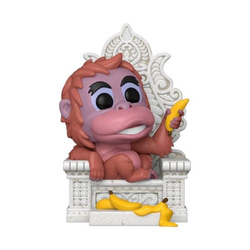 The Jungle Book Pop! Deluxe Vinile Figura King Louie On Throne 13 Cm Funko - Imagen 1 de 2