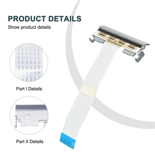 Brand New Print Head Parts Thermal Kit TM-T88V 2131885 2141001 2211168 2214677 - Photo 3/12