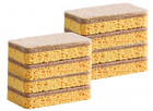 8 Pack Eco Compostable Sponge Kitchen Dish Sponge Biodegradable UK