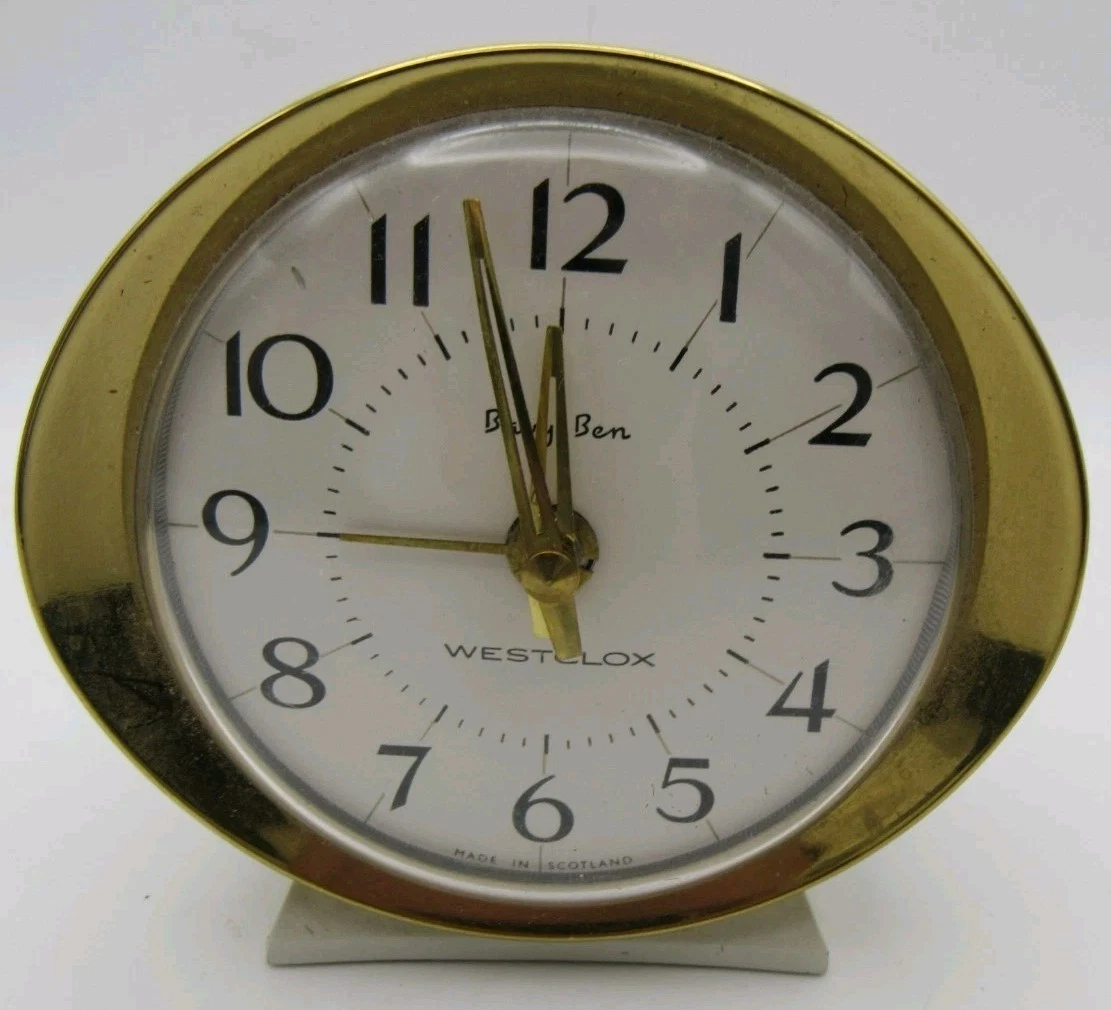 Westclox Clock in Collectable Clocks for sale | eBay UK