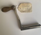 Edison Grammaphone Threaded Chrome/Brass Handle Used Brass B