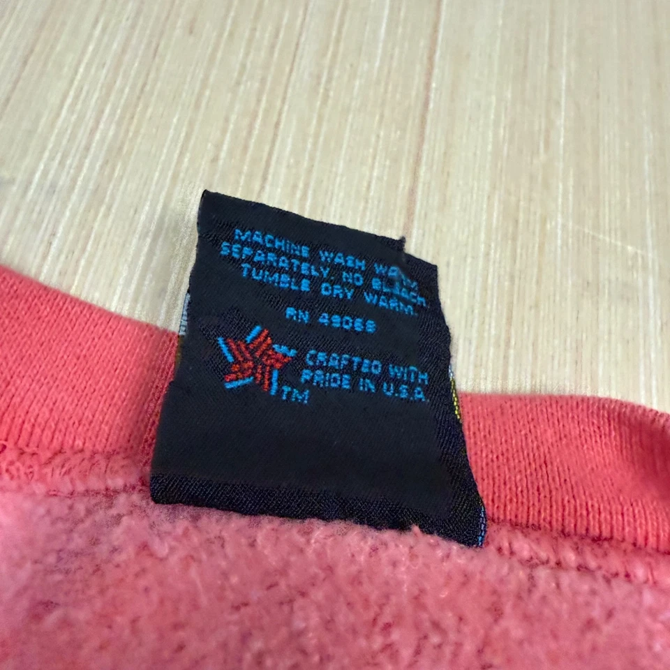 Vintage Soffe Sun Faded Gradient 90s Sweatshirt Small Made in USA Heavy - Image 4 of 4