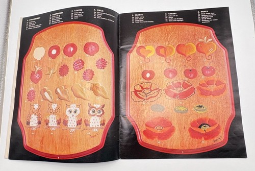 Tole Red Decorative Painting Pattern Booklet by Annie Richardson Home Projects - Picture 3 of 11