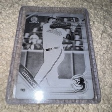2019 Bowman Draft Kyle Stowers Rc #BD-76 Printing Plate Black  1/1  Marlins Gem
